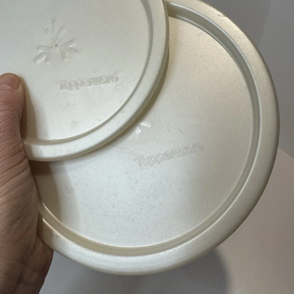 Tupperware Winter Winds Holiday Canisters B & C Snowflake Purple Blue Christmas